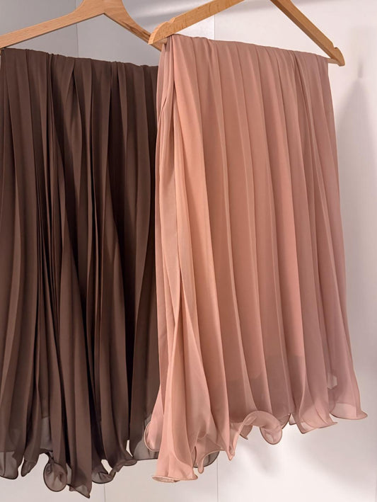 Gonne Gharam 100 cm in Chiffon di Alta Qualità