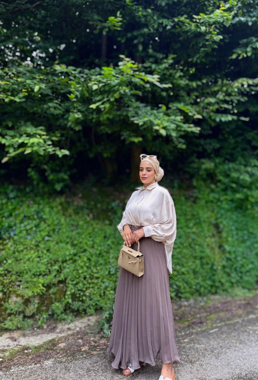Gonna in Chiffon – Eleganza Modesta Firmata Gharam